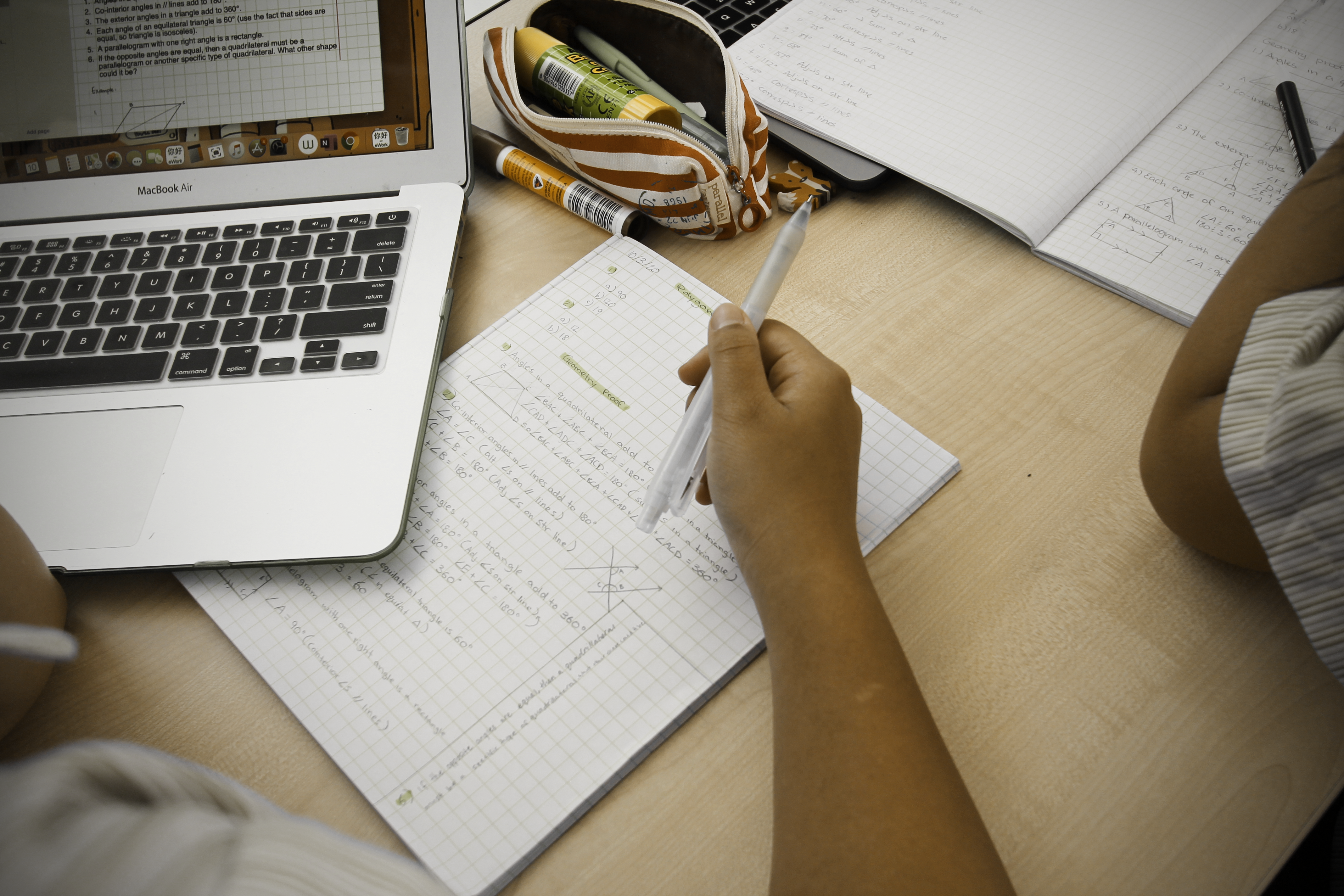 Subject choice header