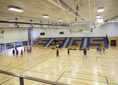 Sports Centre inside courts Page 18