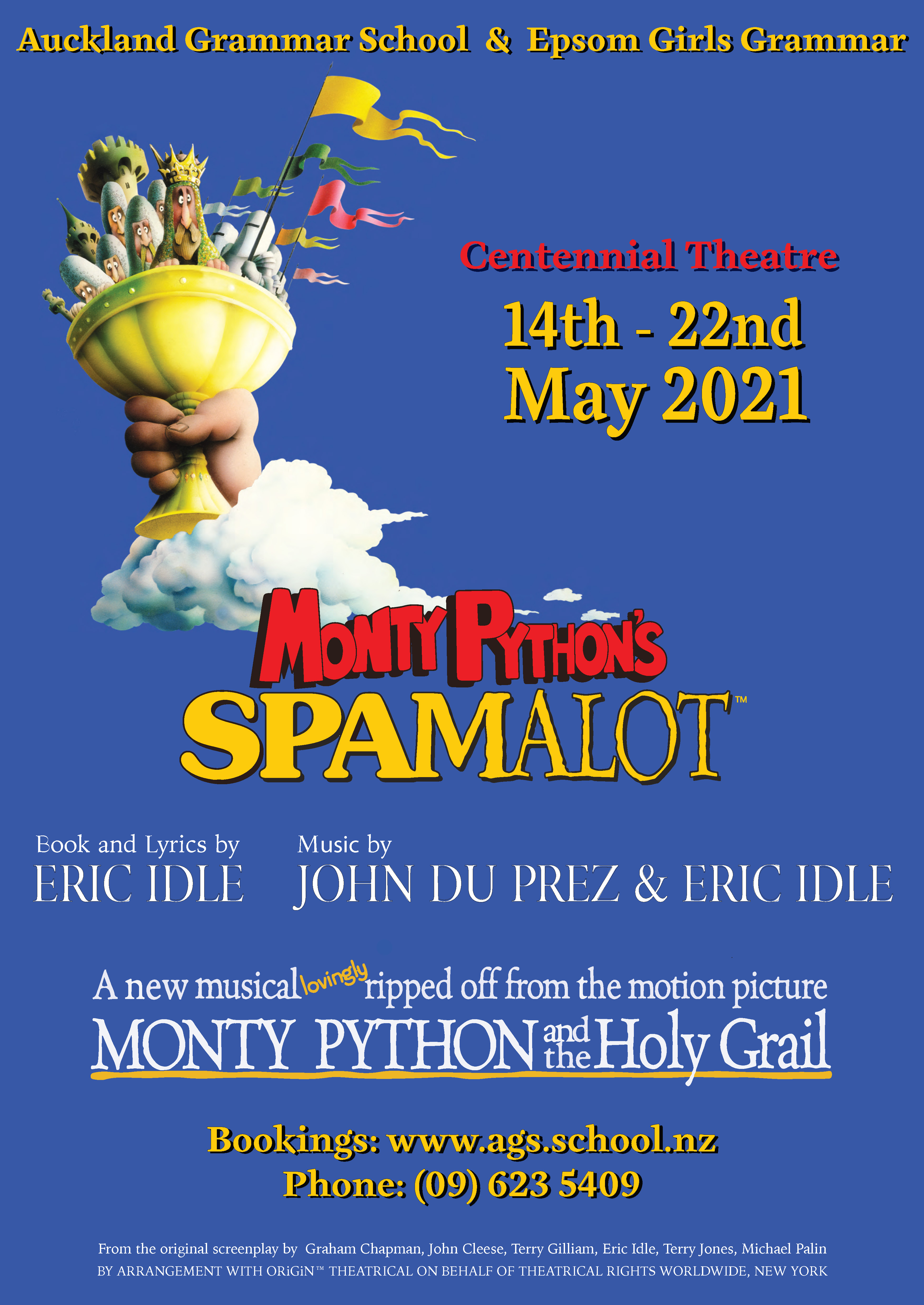 Spamalot Poster FinalRed