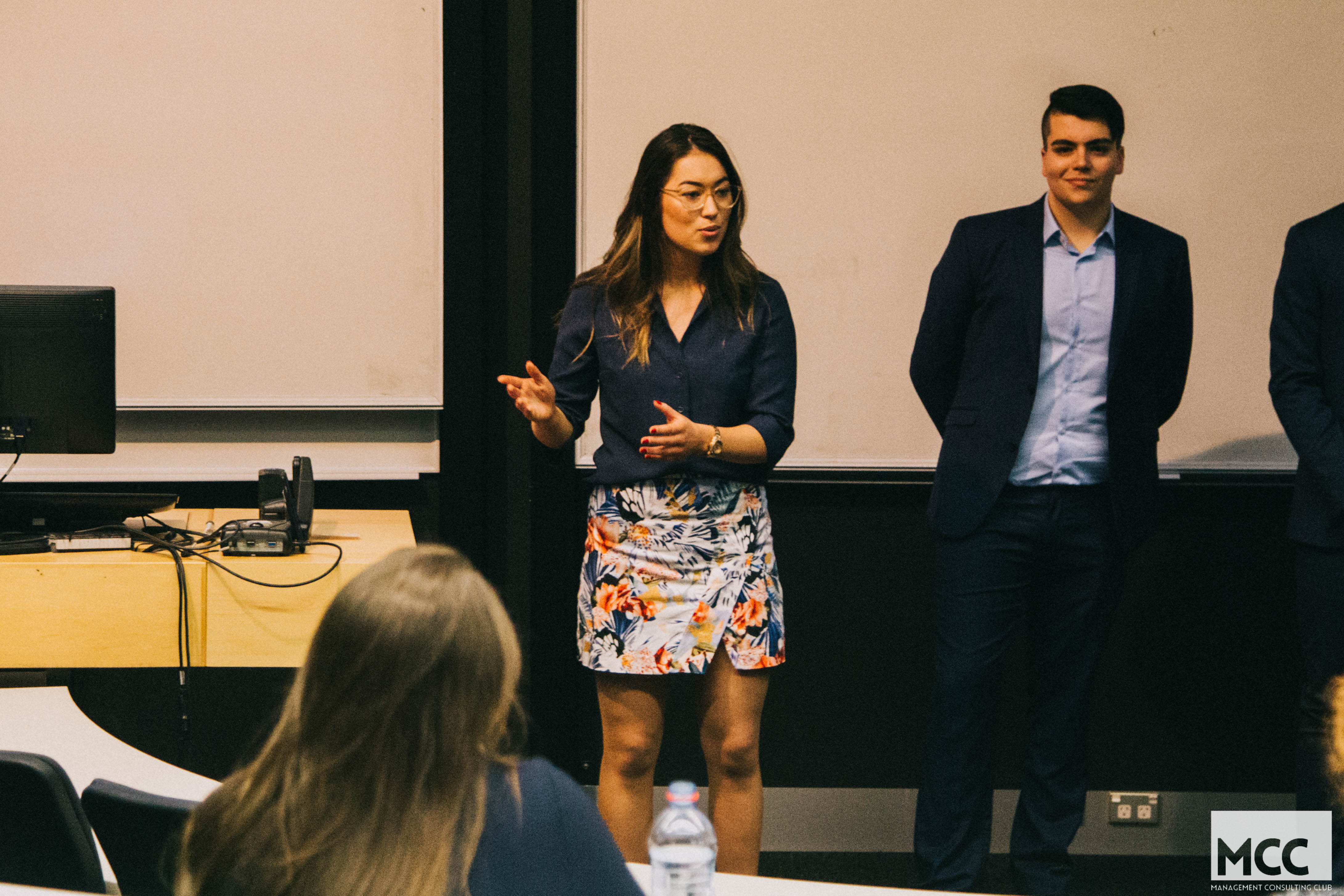 Presenting in UoA Brand Challenge Final