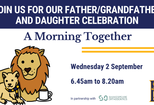 03 Father Daughter Breakfast Newsletter tile